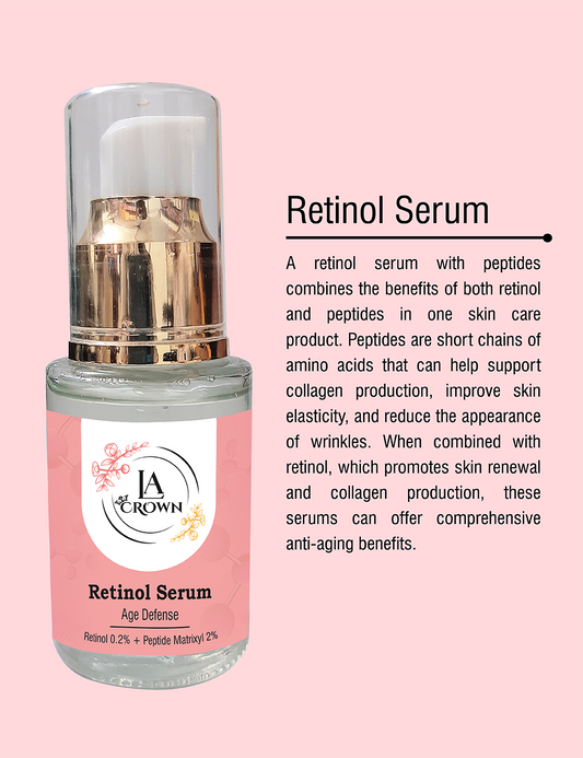 Retinol Serum LA Crown Cosmetics