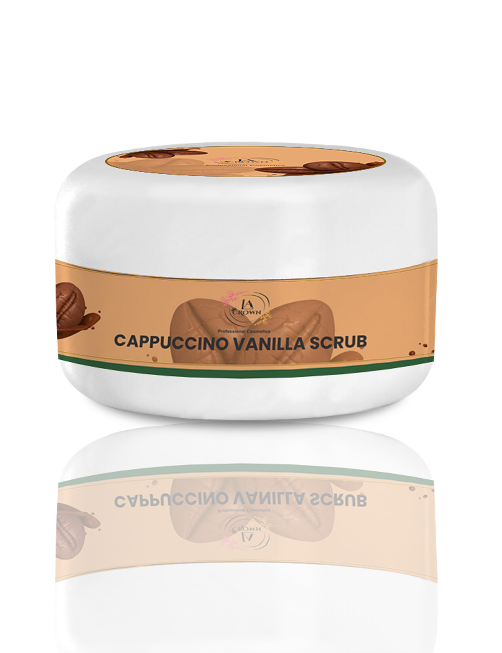 Cappuccino Vanilla Scrub LA Crown Cosmetics