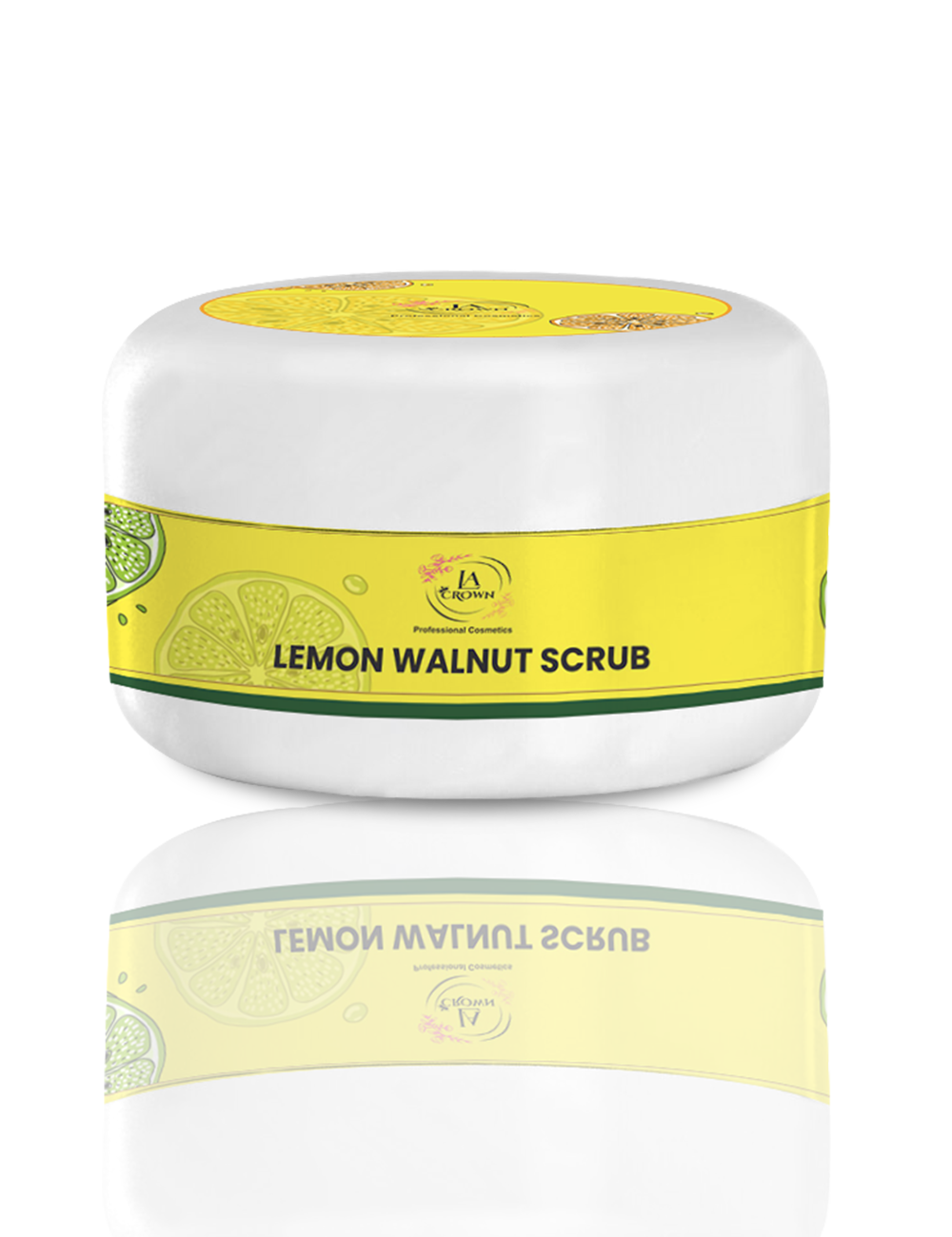 Lemon Walnut Scrub LA Crown Cosmetics