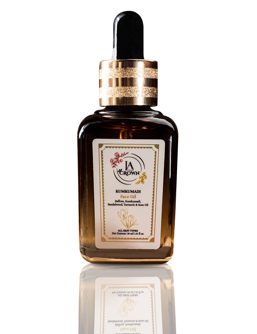 Kumkumadi Face Oil LA Crown Cosmetics