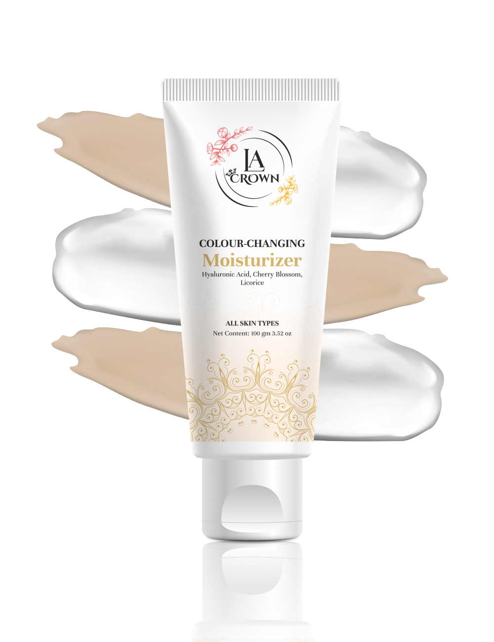 Colour Changing Moisturizer (all skin) LA Crown Cosmetics