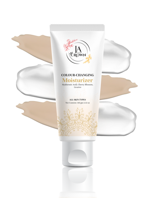 Colour Changing Moisturizer (all skin) LA Crown Cosmetics