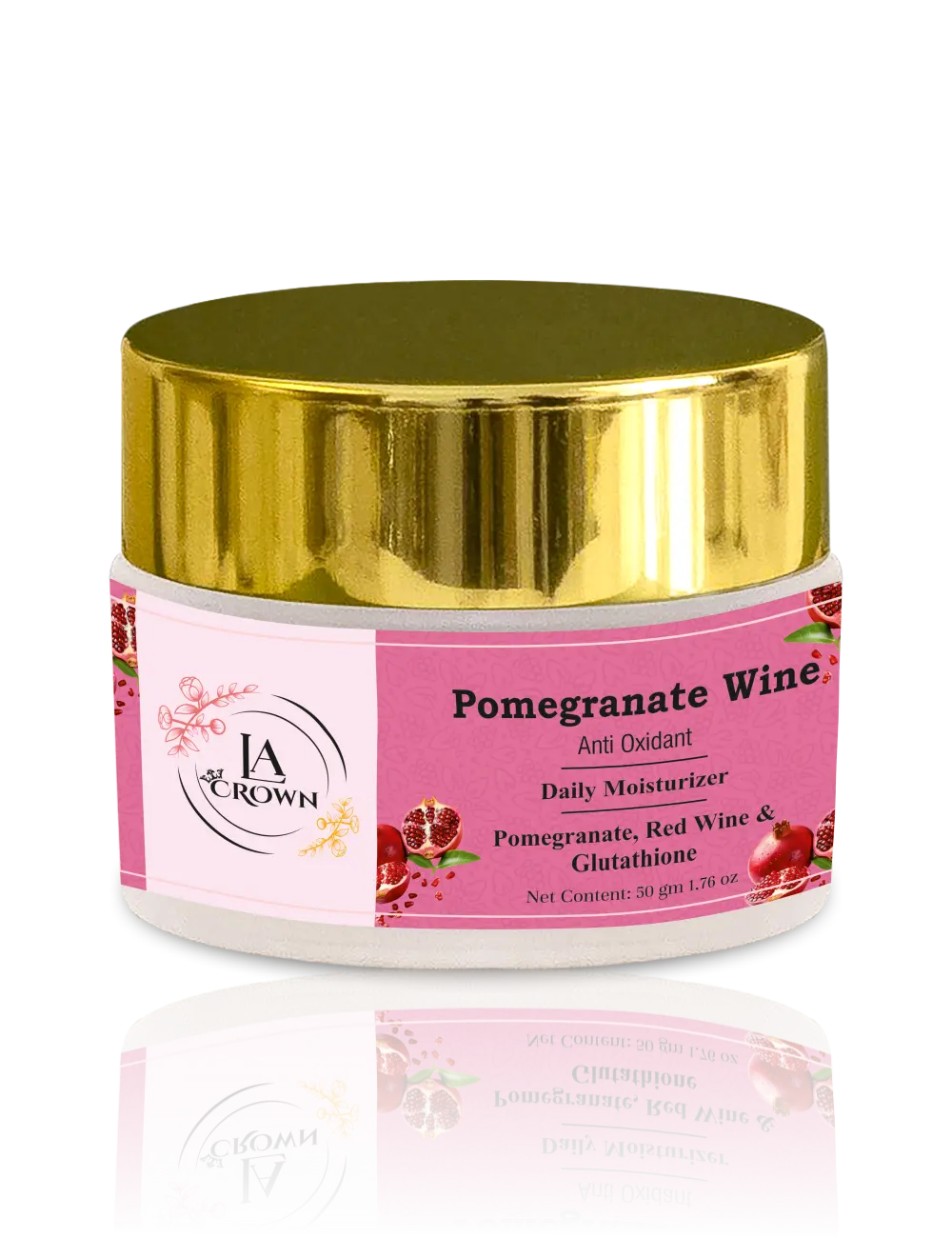 Pomegranate Wine Daily Moisturizer (all skin) LA Crown Cosmetics