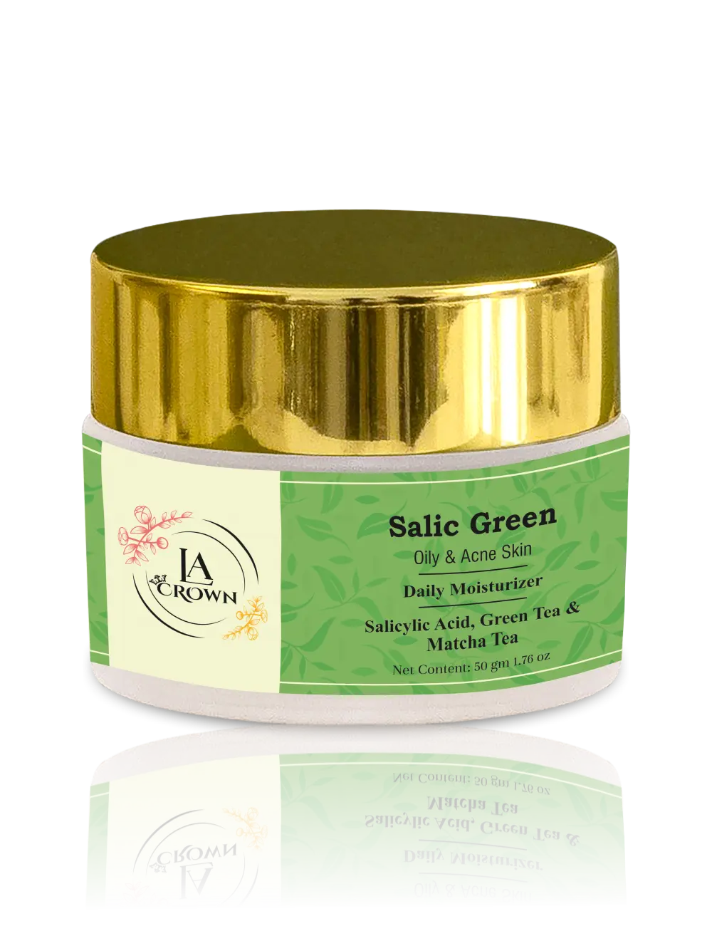 Salic Green Daily Moisturizer (Oily & Acne) LA Crown Cosmetics