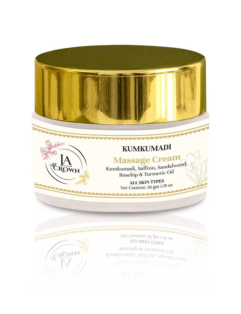 Kumkumadi Daily Cream (All Skin) LA Crown Cosmetics