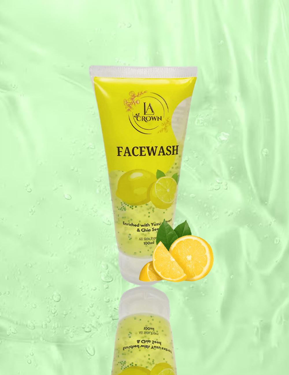 Yuzu face Wash LA Crown Cosmetics