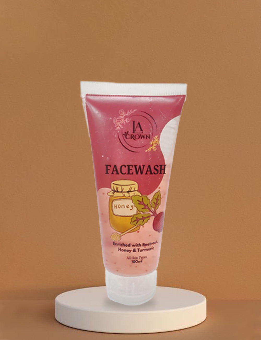 Honey & Turmeric Face wash LA Crown Cosmetics