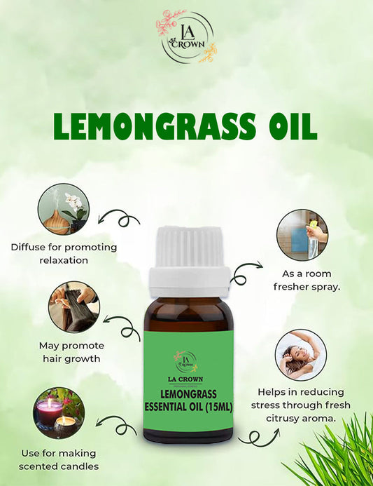 Lemongrass oil LA Crown Cosmetics