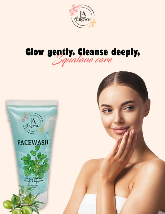 Squalane Wash LA Crown Cosmetics