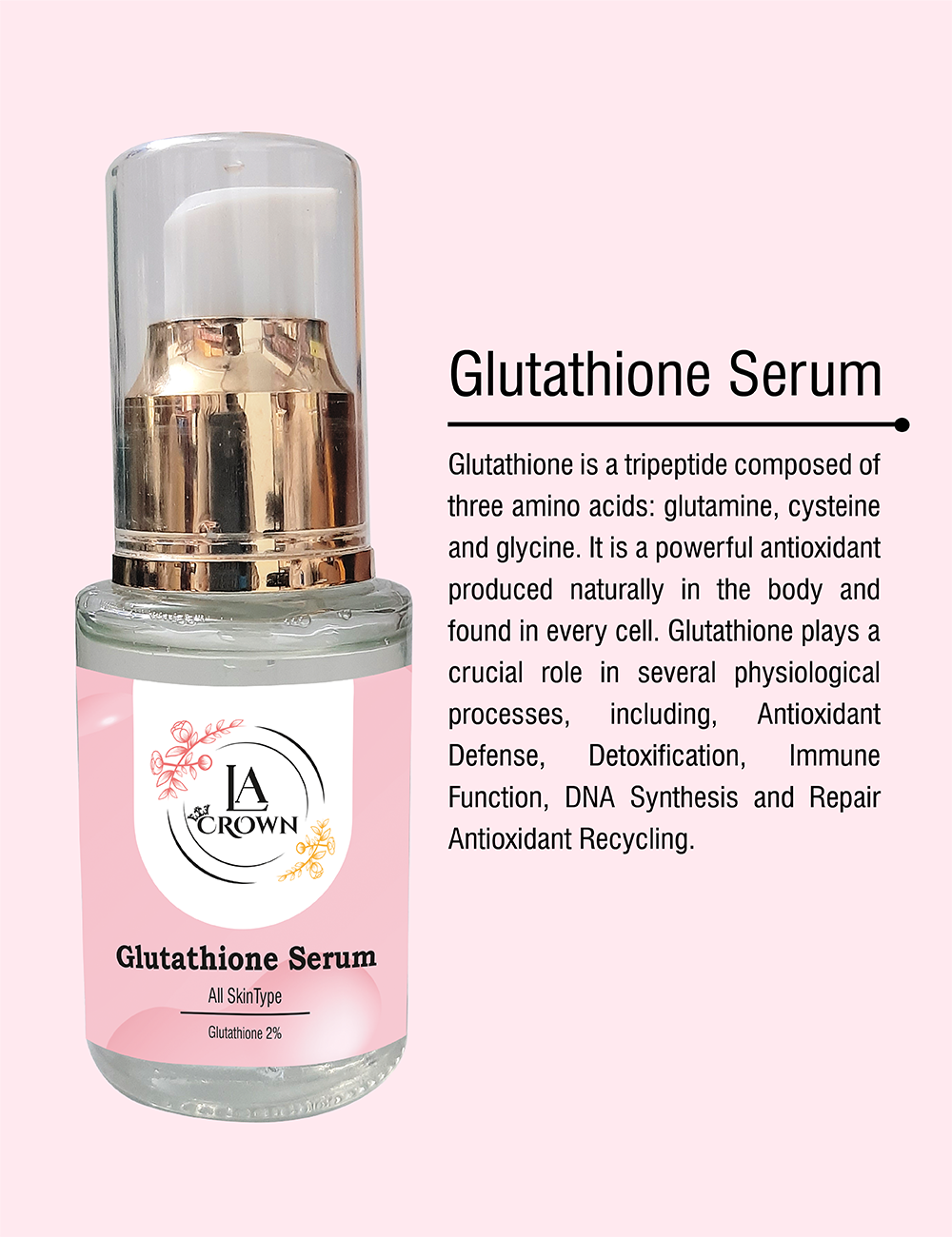northern crown cosmetics glutathione review Glutathione Serum – LA Crown