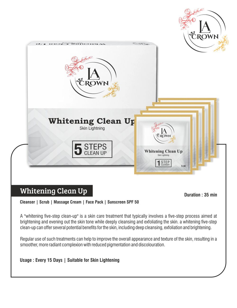 Whitening Clean Up (5 steps)