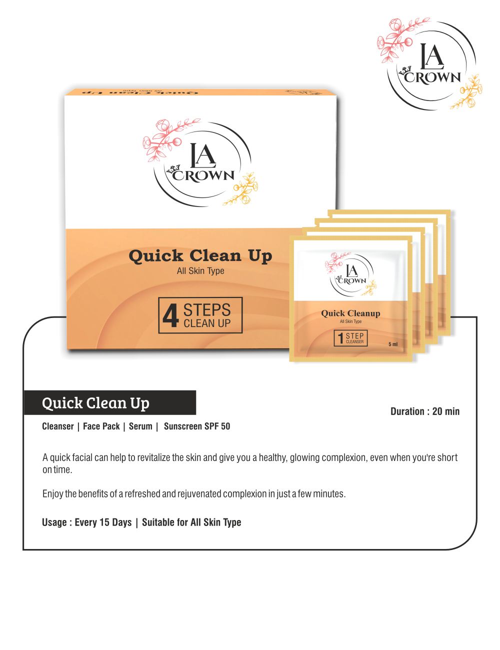 Quick Clean Up (4 steps)