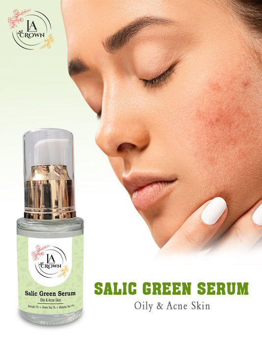 Salic Green Serum LA Crown Cosmetics