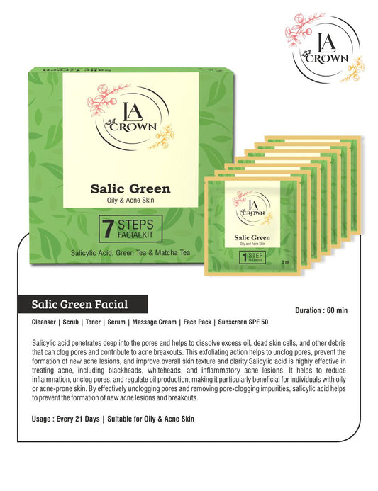 Salic Green Facial (7 step)