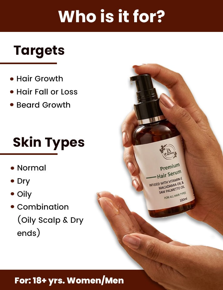 La crown hair serum 100ml