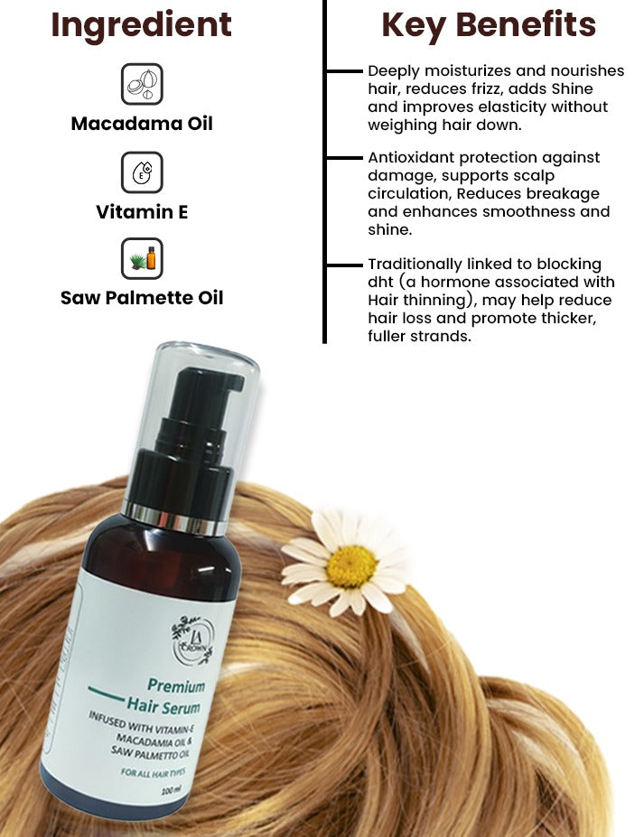 La crown hair serum 100ml