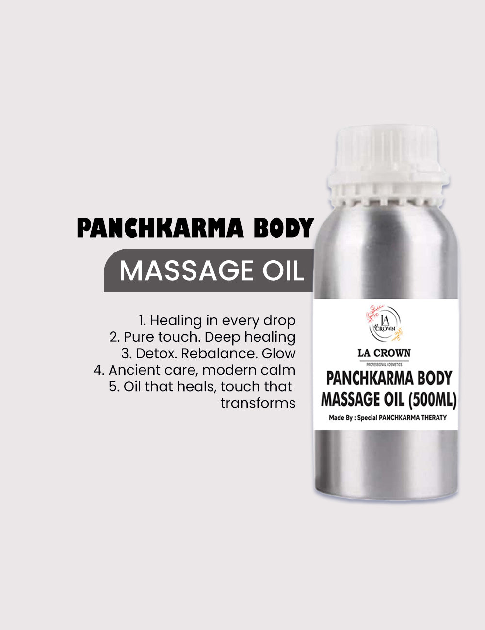 Panchakarma body massage oil 1000ml