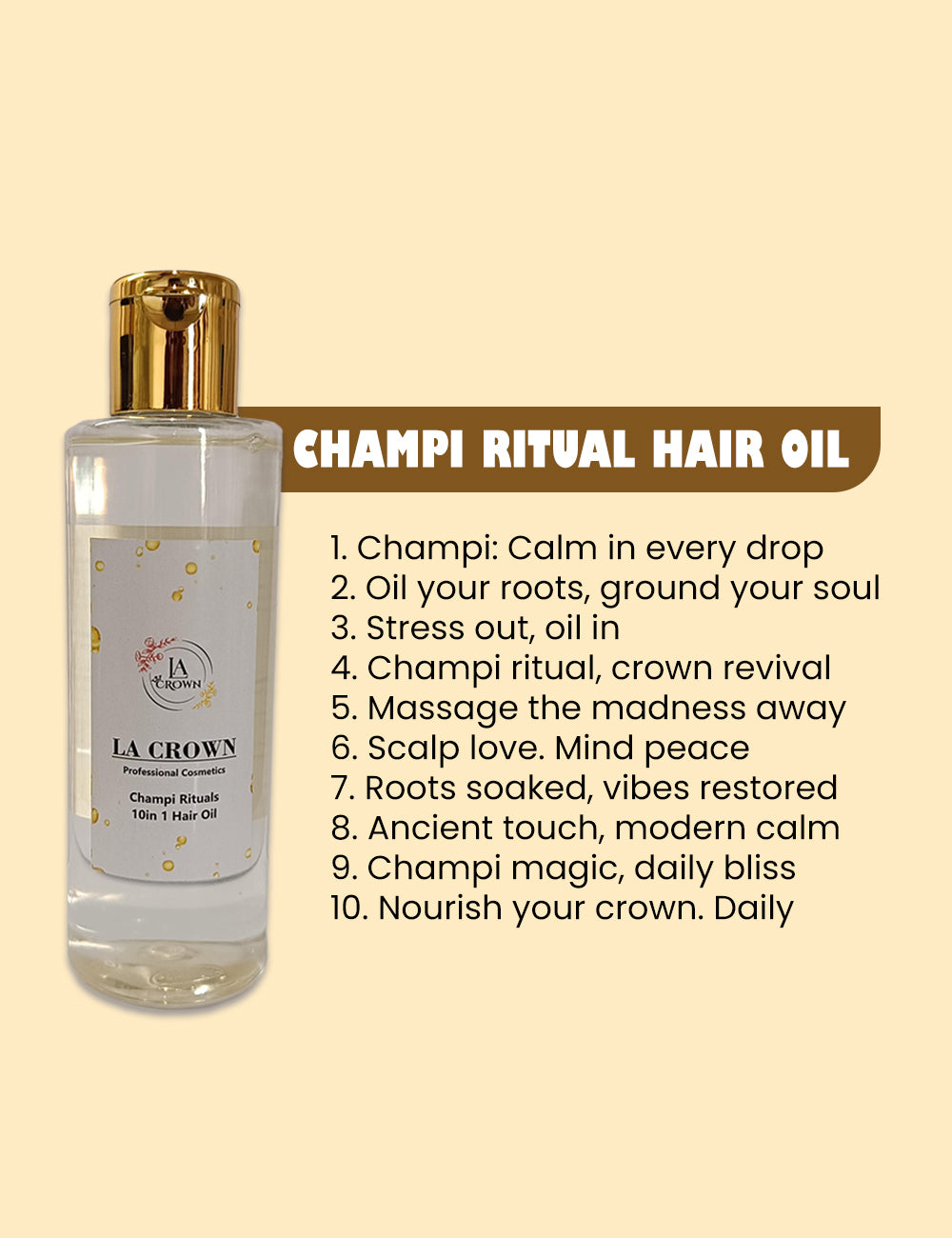 Champi ritual 10 in 1 hair oil 200ml