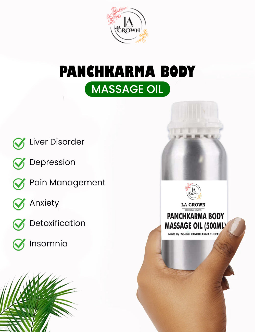 Panchakarma body massage oil 1000ml